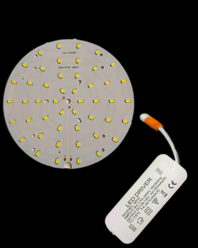 چیپ و ترانس پنل فول لایت ۲۴-۳۶ وات LED